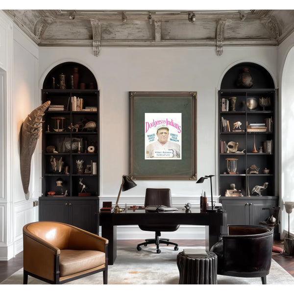 World Series Program — Framed Wall Art Room View | Bella Frye