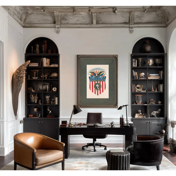 Centennial 1776 1876 1876 — Framed Wall Art Room View | Bella Frye