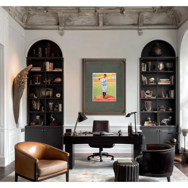 Baberuthgoudeycard2 — Framed Wall Art Room View | Bella Frye