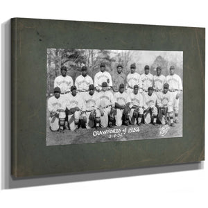 Pittsburgh Crawfords 71e1d4 — Stretched Canvas Print | Bella Frye