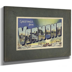 Vermont — Stretched Canvas Print | Bella Frye