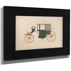 Design for Landaulet No 4211 — Stretched Canvas Print | Bella Frye