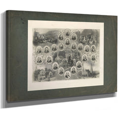 American Methodism 19th Century — Stretched Canvas Print | Bella Frye