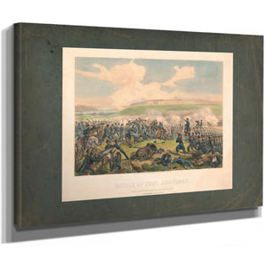 Battle of Fort Donelson 19th Century — Stretched Canvas Print | Bella Frye