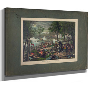 Battle of Chancellorsville 189 — Stretched Canvas Print | Bella Frye