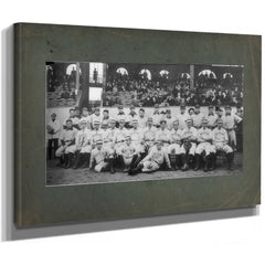 World Series Boston Americans B9d3 — Stretched Canvas Print | Bella Frye