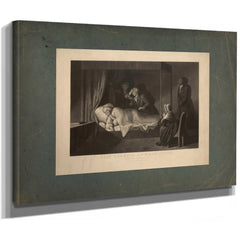 Last Moments of Washington 1864 — Stretched Canvas Print | Bella Frye