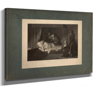 Last Moments of Washington 1864 — Stretched Canvas Print | Bella Frye