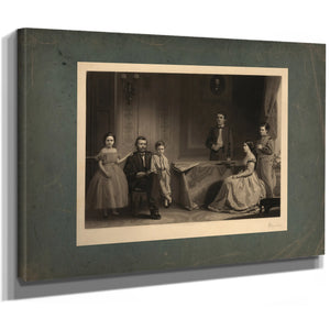 Grant and His Family 1867 — Stretched Canvas Print | Bella Frye