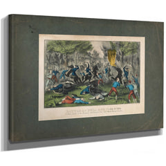 Battle of Bull Run Va July 21st 1861 1861 — Stretched Canvas Print | Bella Frye