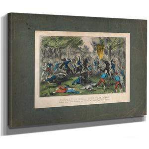 Battle of Bull Run Va July 21st 1861 1861 — Stretched Canvas Print | Bella Frye