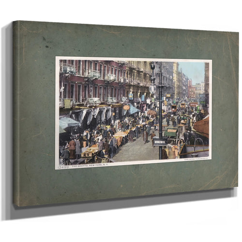The Ghetto — Stretched Canvas Print | Bella Frye