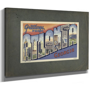 Georgia Atlanta — Stretched Canvas Print | Bella Frye