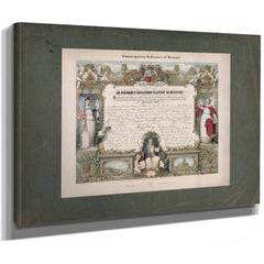 Emancipation Ordinance of Missouri an Ordinance Abolishing Slavery in Missou — Stretched Canvas Print | Bella Frye