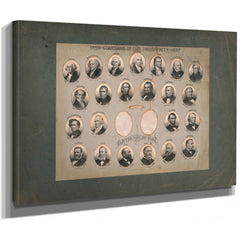 1789 1897 Guardians of Our Prosperity 1896 — Stretched Canvas Print | Bella Frye
