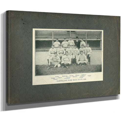 Cleveland Spiders Baseball Team 28b997 — Stretched Canvas Print | Bella Frye