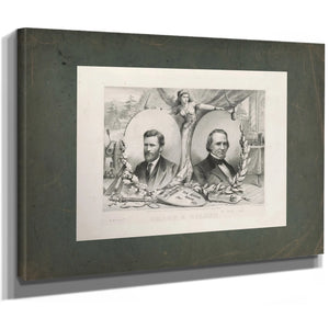 Grant Wilson 1872 — Stretched Canvas Print | Bella Frye