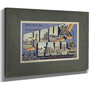 South Dakota Sioux Falls — Stretched Canvas Print | Bella Frye