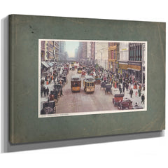 23rd Street — Stretched Canvas Print | Bella Frye