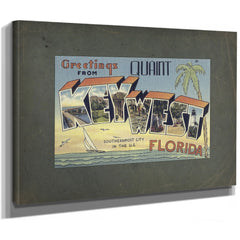 Florida Key West — Stretched Canvas Print | Bella Frye