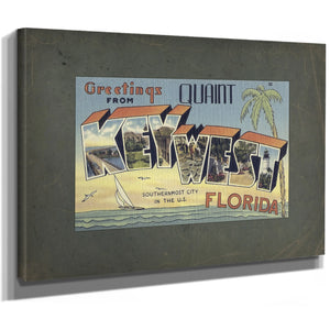 Florida Key West — Stretched Canvas Print | Bella Frye