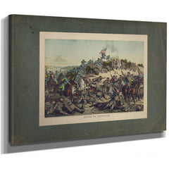 Battle of Nashville 1891 — Stretched Canvas Print | Bella Frye