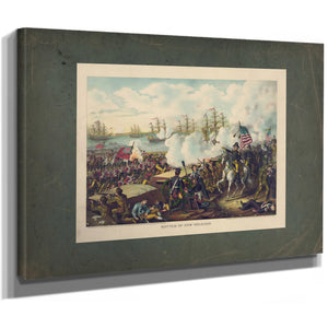 Battle of New Orleans 189 — Stretched Canvas Print | Bella Frye
