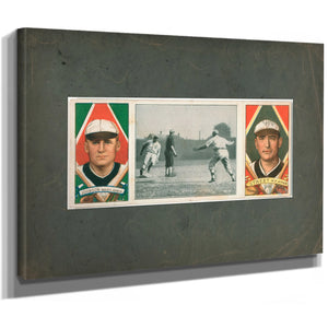 Walter Johnsonchas E Street Washington Nationals New York Highlanders Baseball — Stretched Canvas Print | Bella Frye