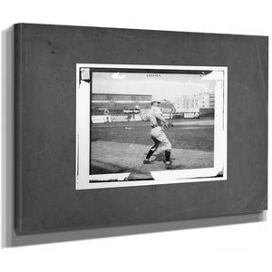 Tris Speaker Boston Al Baseball — Stretched Canvas Print | Bella Frye