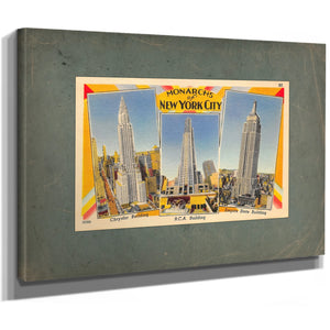 Steel Giants of the Machine Age — Stretched Canvas Print | Bella Frye