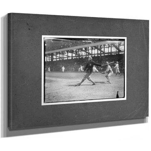Christy Mathewson New York Nl Baseball 5 — Stretched Canvas Print | Bella Frye