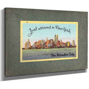Just Arrived — Stretched Canvas Print | Bella Frye