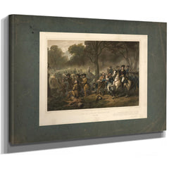 Life of George Washingtonthe Soldier 1854 — Stretched Canvas Print | Bella Frye