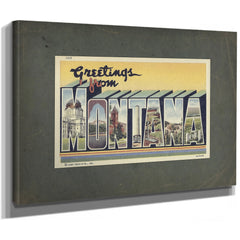 Montana — Stretched Canvas Print | Bella Frye