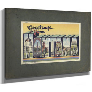 Montana — Stretched Canvas Print | Bella Frye