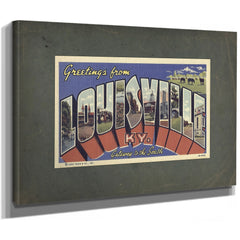 Kentucky Louisville — Stretched Canvas Print | Bella Frye