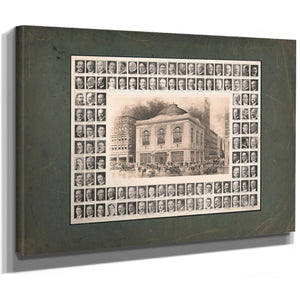 Boston Stock Exchange 191 — Stretched Canvas Print | Bella Frye