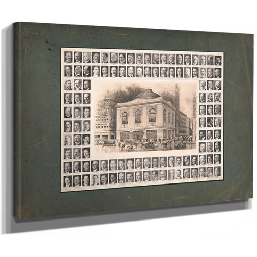 Boston Stock Exchange 191 — Stretched Canvas Print | Bella Frye