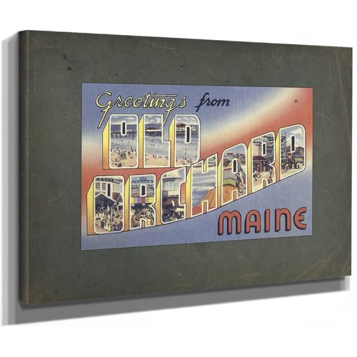 Maine Old Orchard — Stretched Canvas Print | Bella Frye