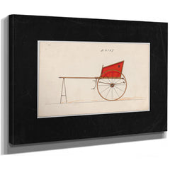 Mail Cart — Stretched Canvas Print | Bella Frye