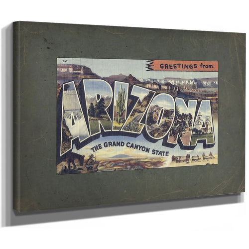Arizona — Stretched Canvas Print | Bella Frye