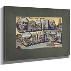 Arizona Grand Canyon — Stretched Canvas Print | Bella Frye