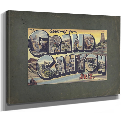 Arizona Grand Canyon — Stretched Canvas Print | Bella Frye