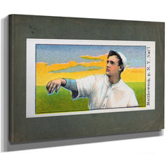 E92 Dockman and Sons Christy Mathewson — Stretched Canvas Print | Bella Frye