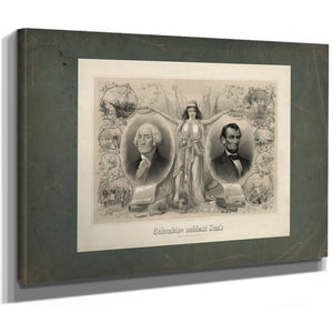 Columbias Noblest Sons 1865 — Stretched Canvas Print | Bella Frye