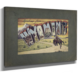 Wyoming — Stretched Canvas Print | Bella Frye