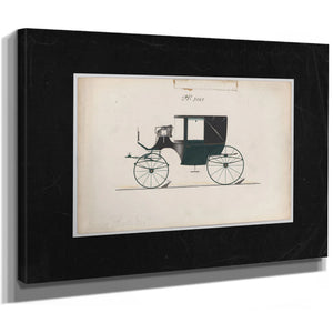 Design for Landaulet No 365 — Stretched Canvas Print | Bella Frye