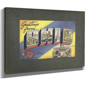 Ohio — Stretched Canvas Print | Bella Frye