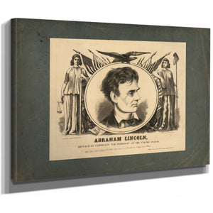 Abraham Lincoln Republican Candidate for President of the United States 186