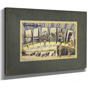 Alaska — Stretched Canvas Print | Bella Frye